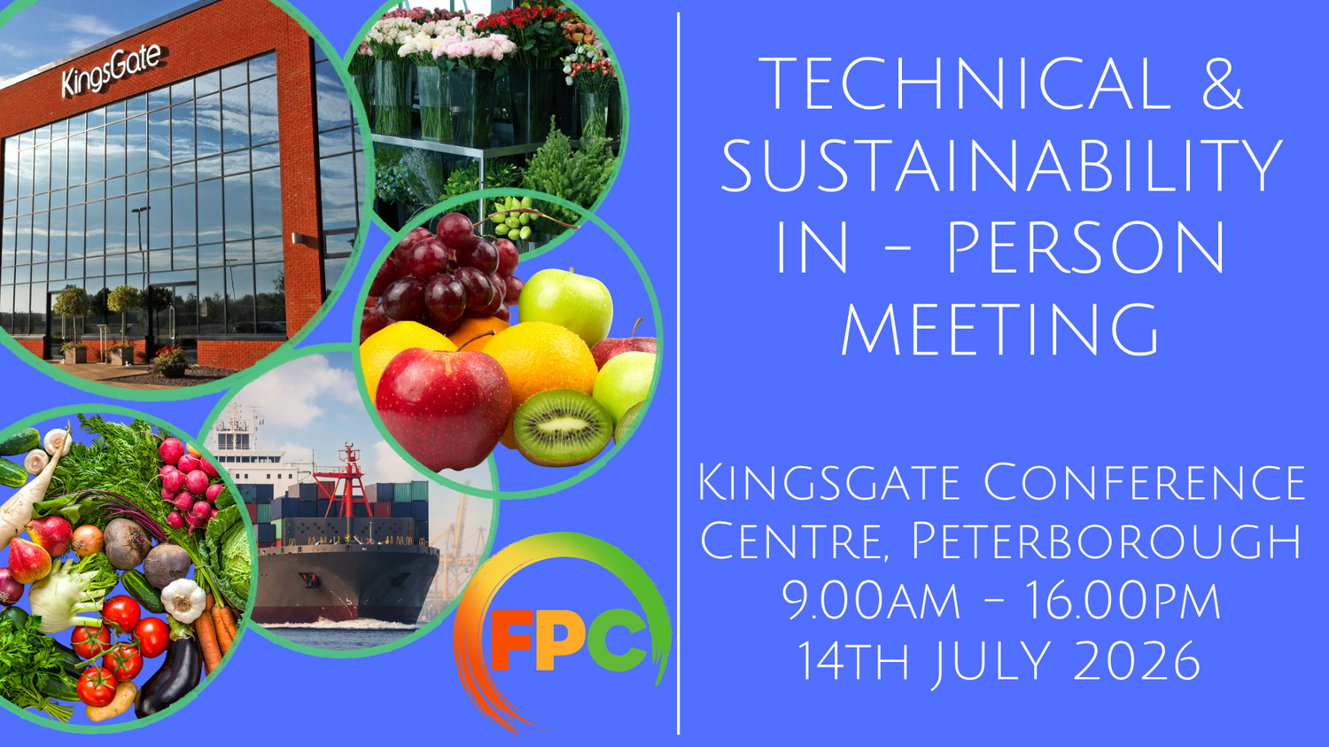 Combined FPC In-Person Event Technical and Sustainability Meeting