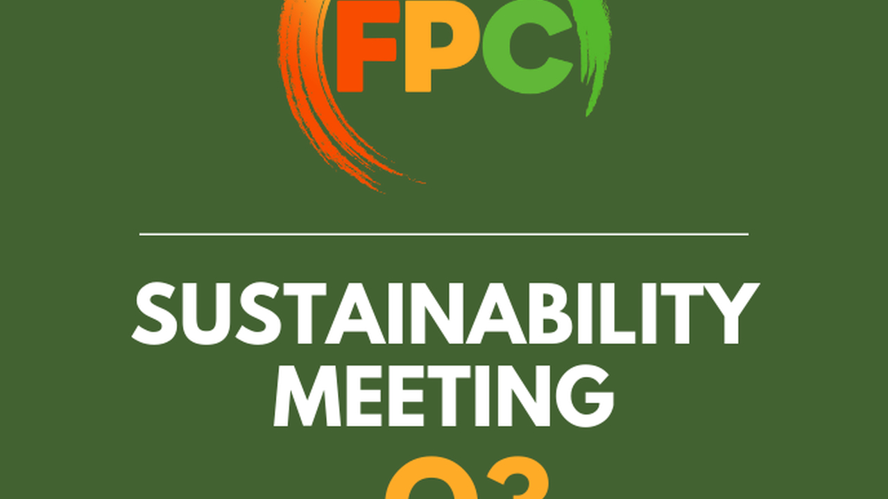 FPC Sustainability Meeting 14th July 2026