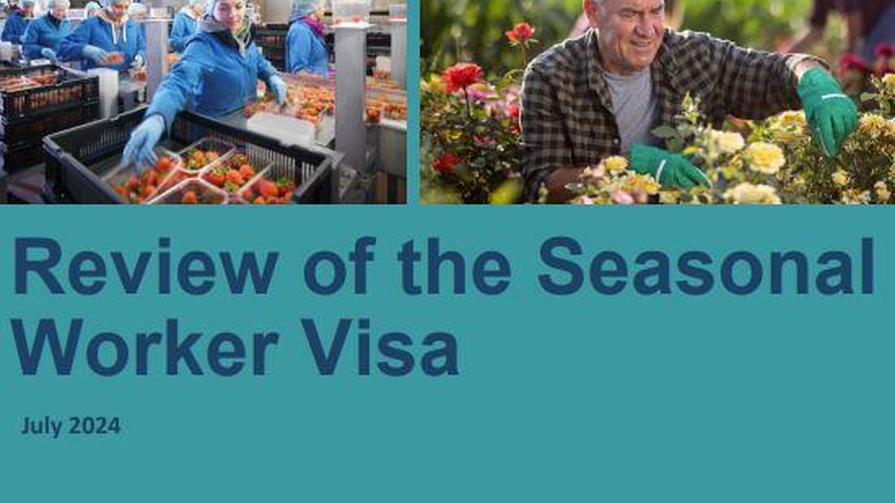 Migration Advisory Committee Seasonal Worker Visa Review