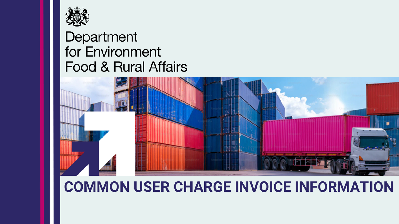 Common User Charge Update