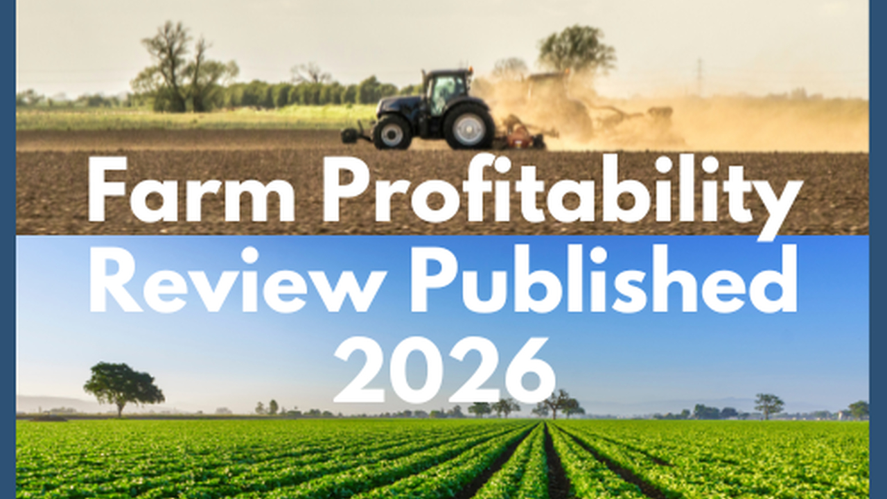 Farm Profitability Review 2025 Published