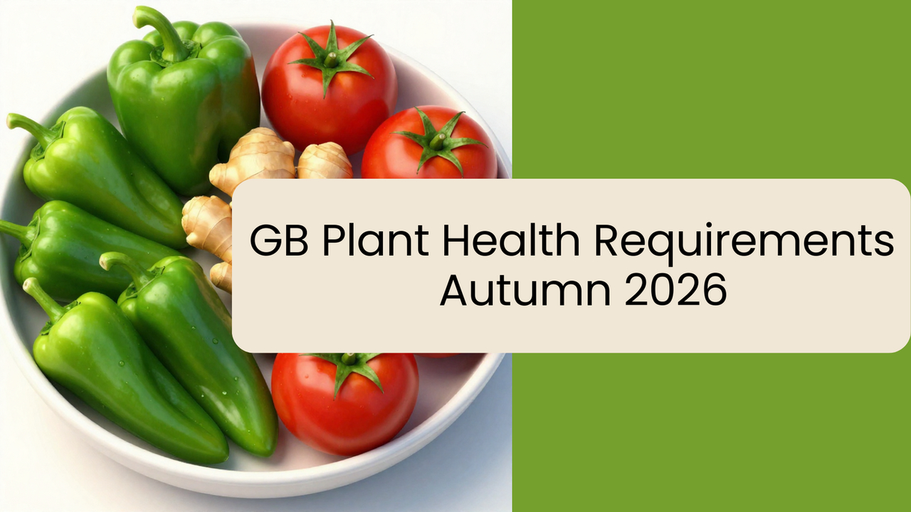 New GB plant health controls for Solanum, Capsicum and Ginger