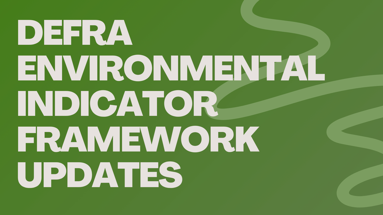 Environmental Indicator Framework Details Updated - Air and International Impact
