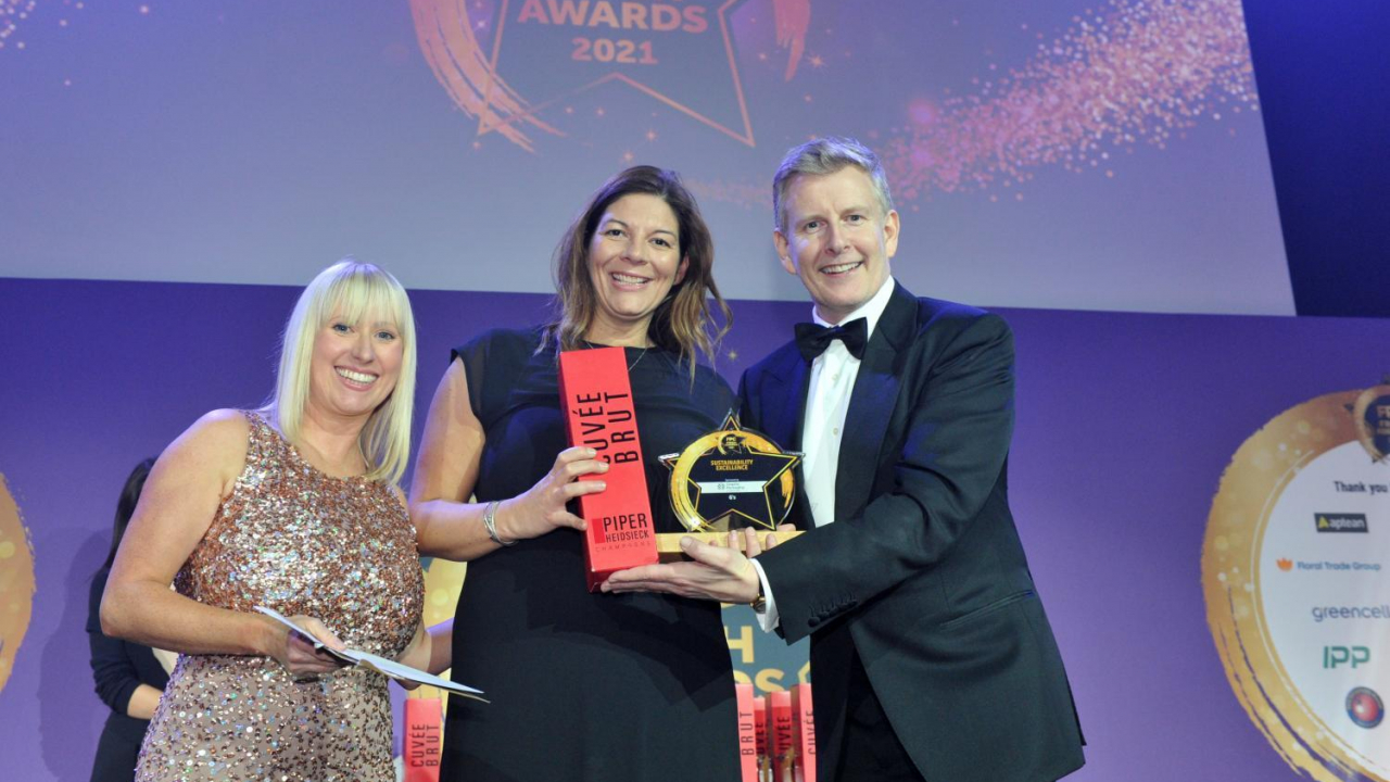Sustainability award for G's pioneering work to minimise food waste