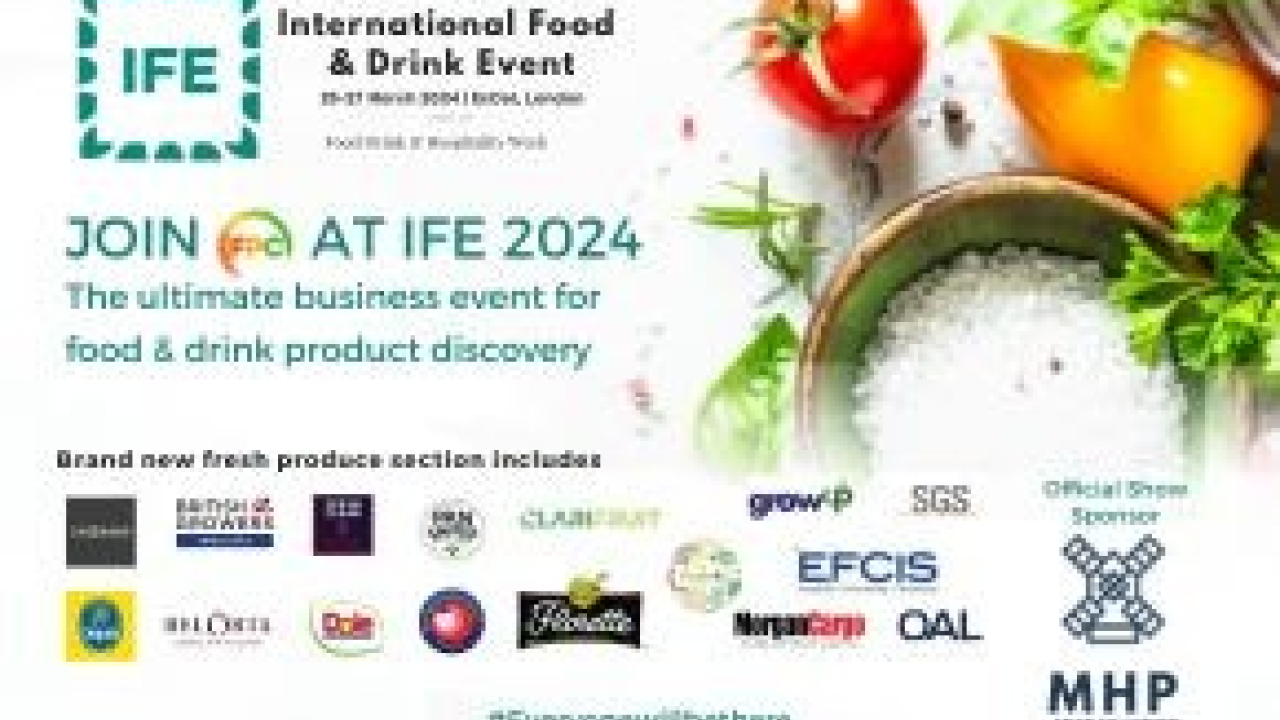 IFE 24 at ExCel 25-27th March