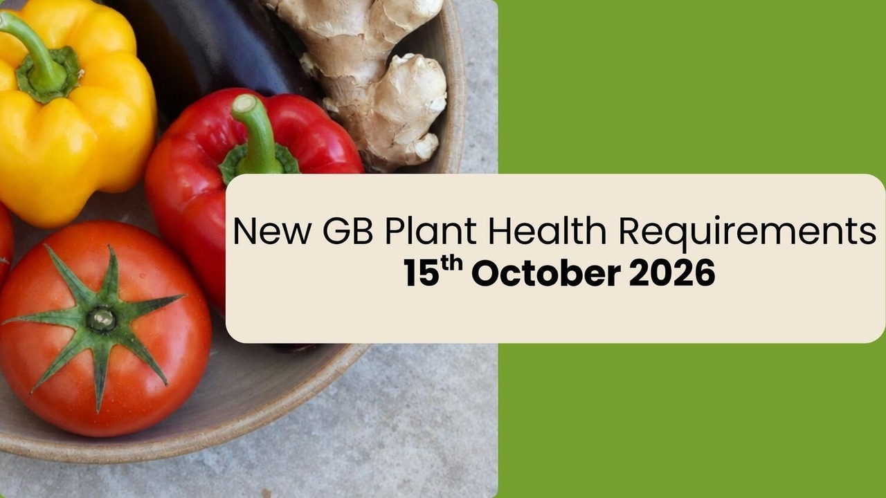 Reminder: New GB plant health import requirements from 15 October 2026