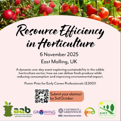 Resource Efficiency in Horticulture Event - East Malling, Kent