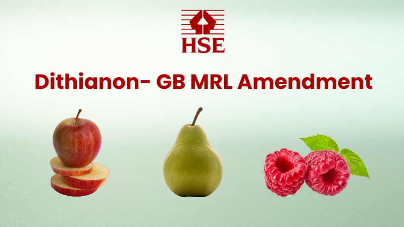 Proposed future GB maximum residue levels (MRLs) amendment - Dithianon
