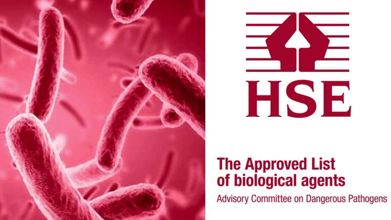 HSE updates Infections / biological hazards at work
