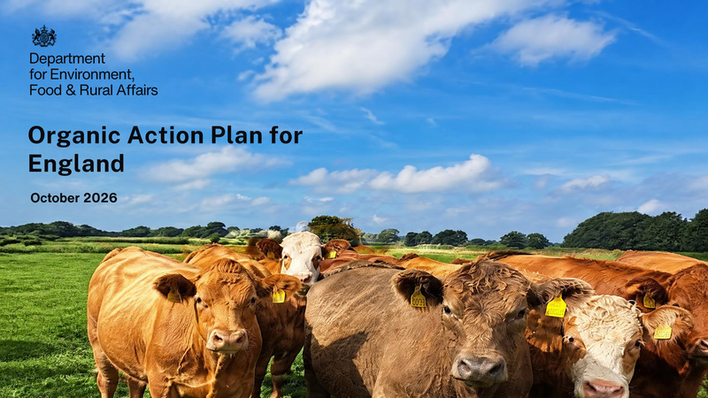 Organic Action Plan for England Published