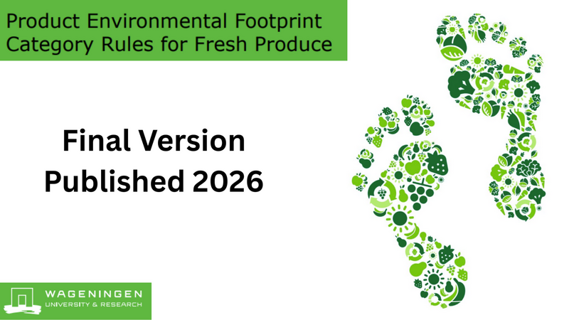 FreshProducePEFCR methodology - next steps for implementation in the fruit and vegetable sector