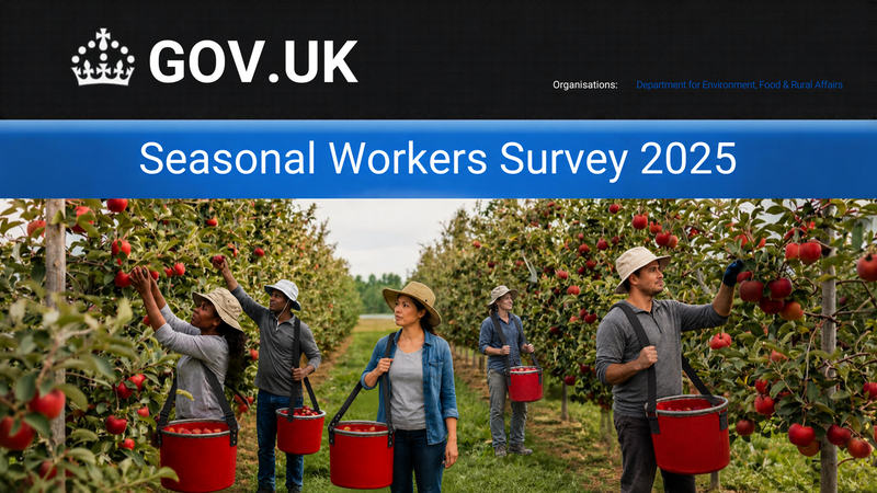 DEFRA: Seasonal Workers Survey Results 2025