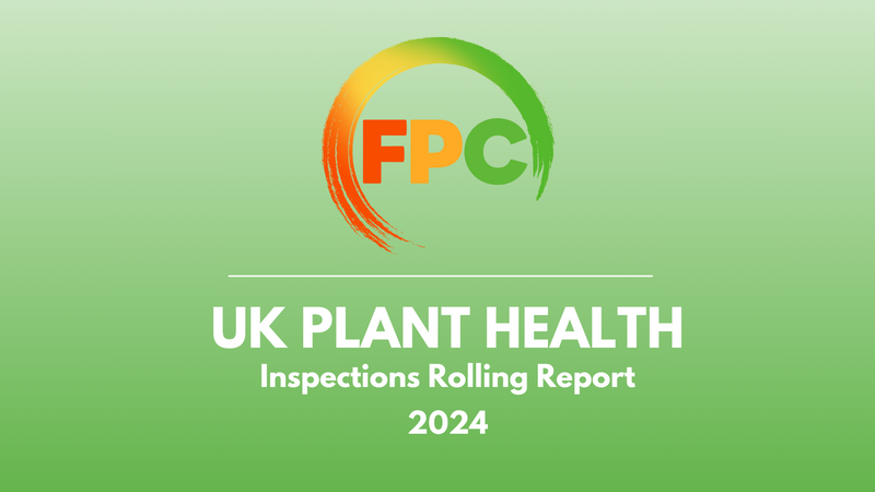 UK Plant Health Inspections -Jan - Dec 24