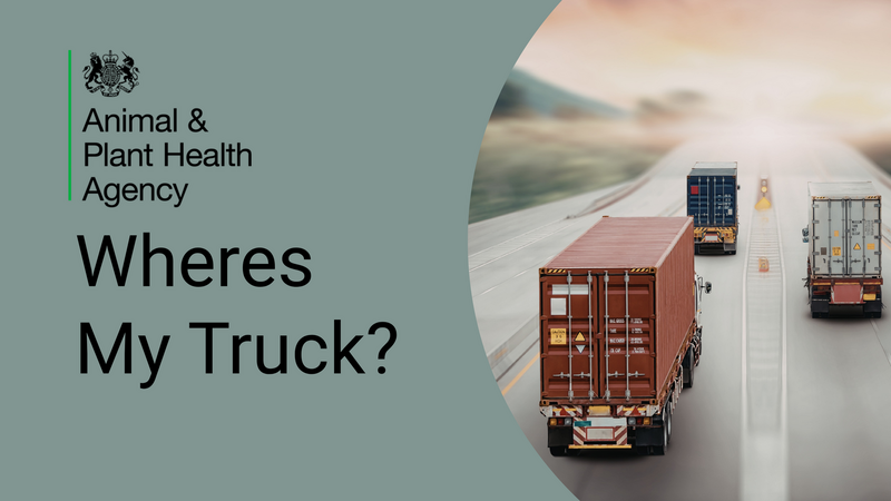 Where's My Truck? Find out where your truck is at Sevington